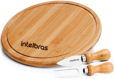 Kit queijo 3 peças Intelbras