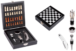 Kit Vinho Xadrez 4 peças Intelbras