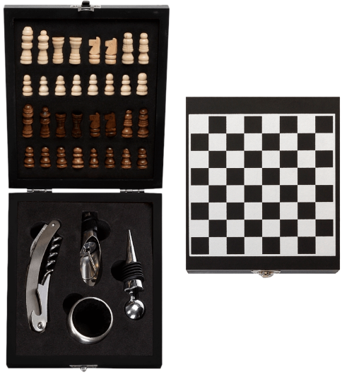 Kit Vinho Xadrez 4 peças Intelbras