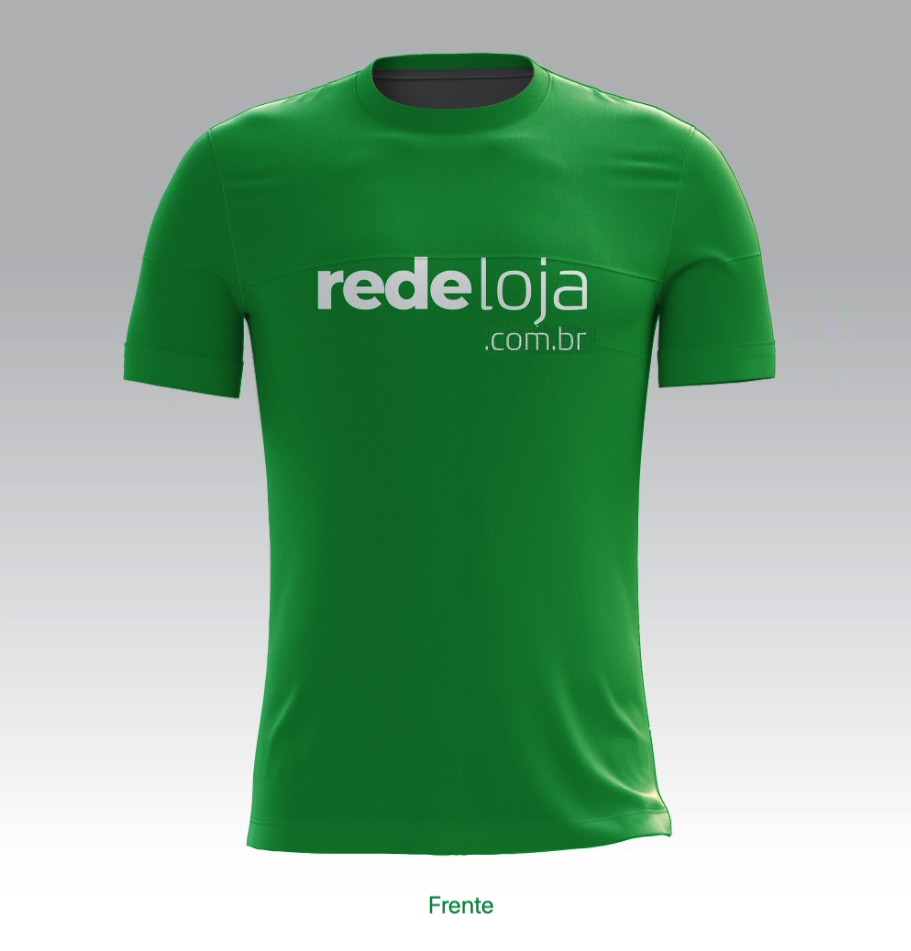 Camiseta Básica Verde Tamanho M