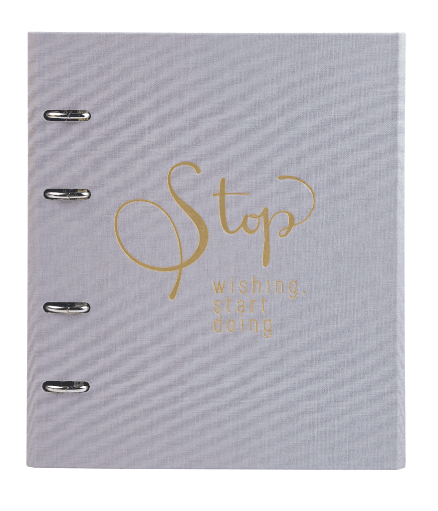 Fichário Ótima Folhas Pautadas Cotton Ultra Médio