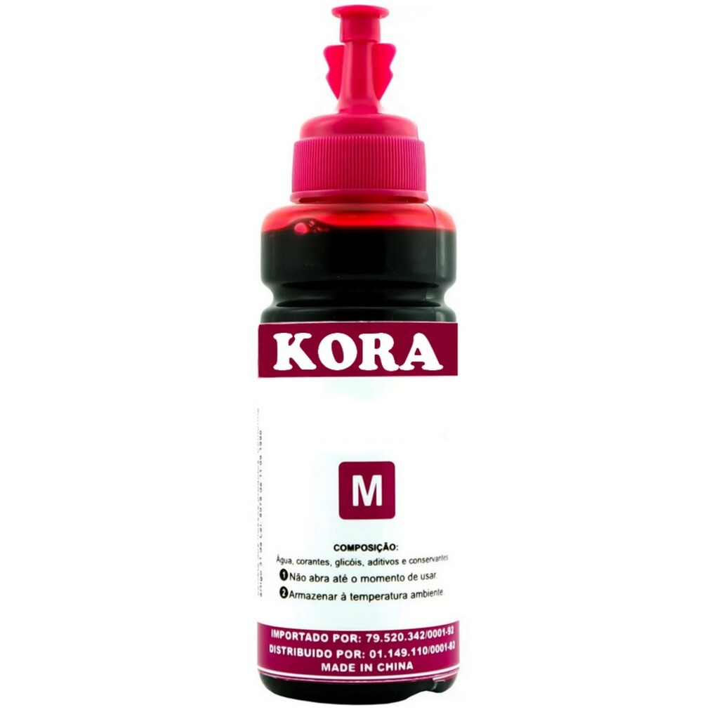 Tinta Bulk Ink Epson Magenta 100ml Masterprint Kora - R-EP100M