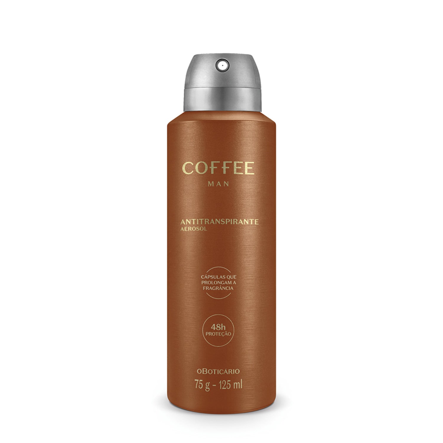 Desodorante Antitranspirante Aerossol Coffee Man 125ml