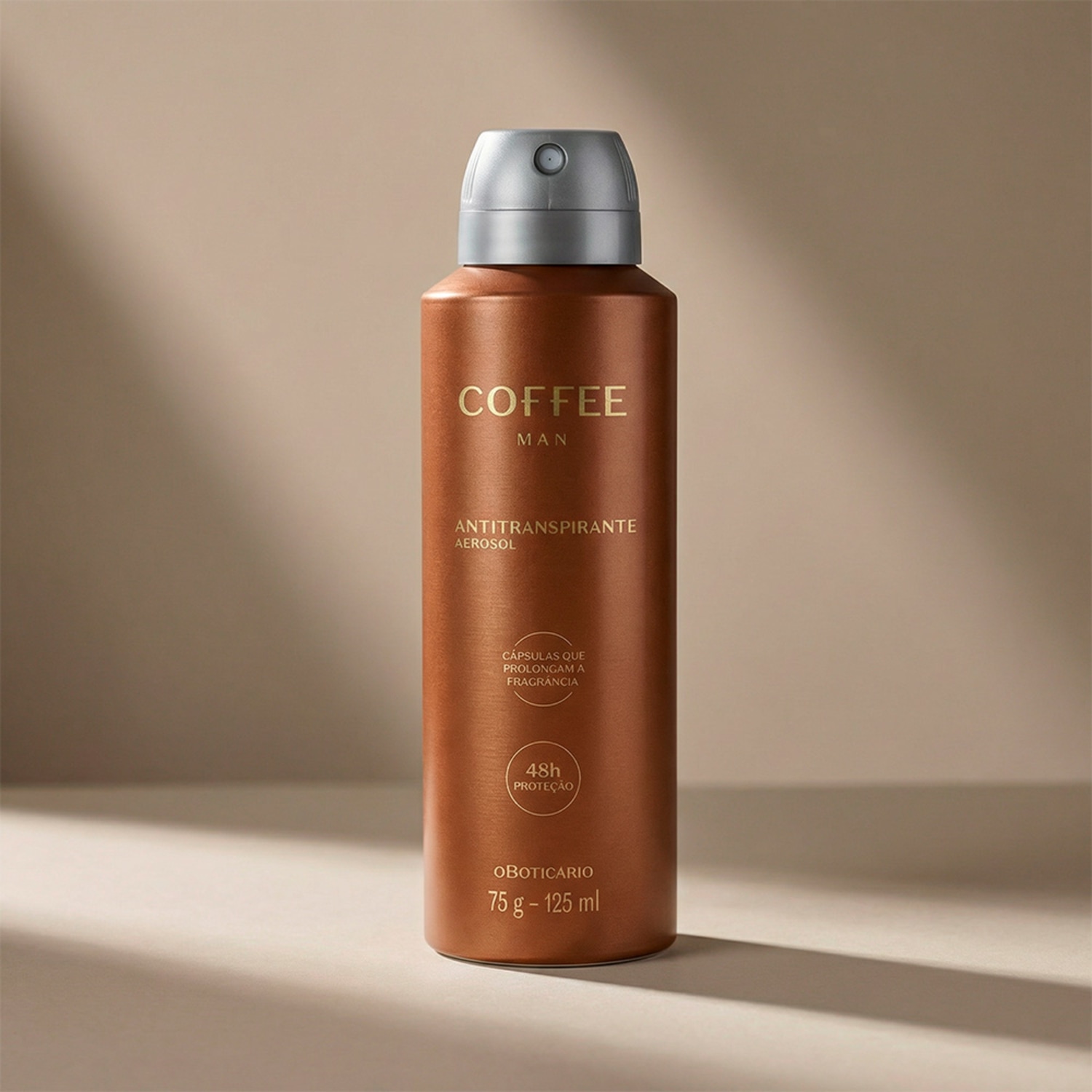 Desodorante Antitranspirante Aerossol Coffee Man 125ml