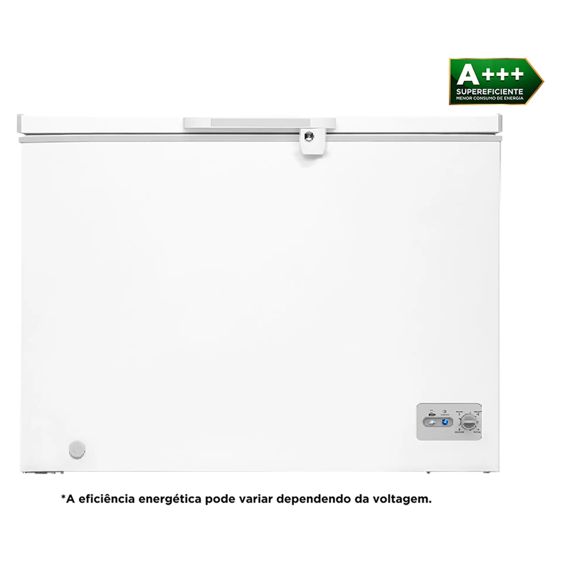 Freezer Midea 295L 1 Porta Horizontal Degelo Manual RCFA3 - Branco - 220 Volts