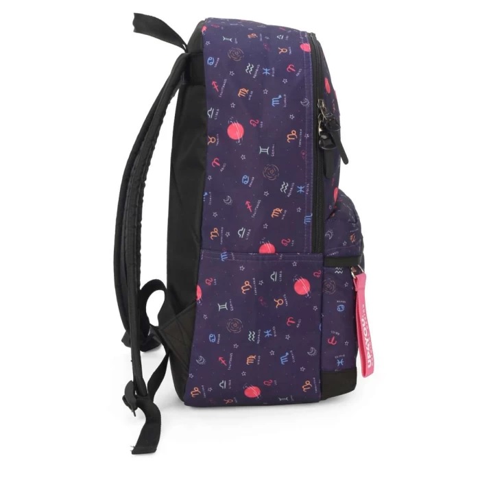 Mochila Costa Luxcel Up4you Grande com Detalhes Violeta