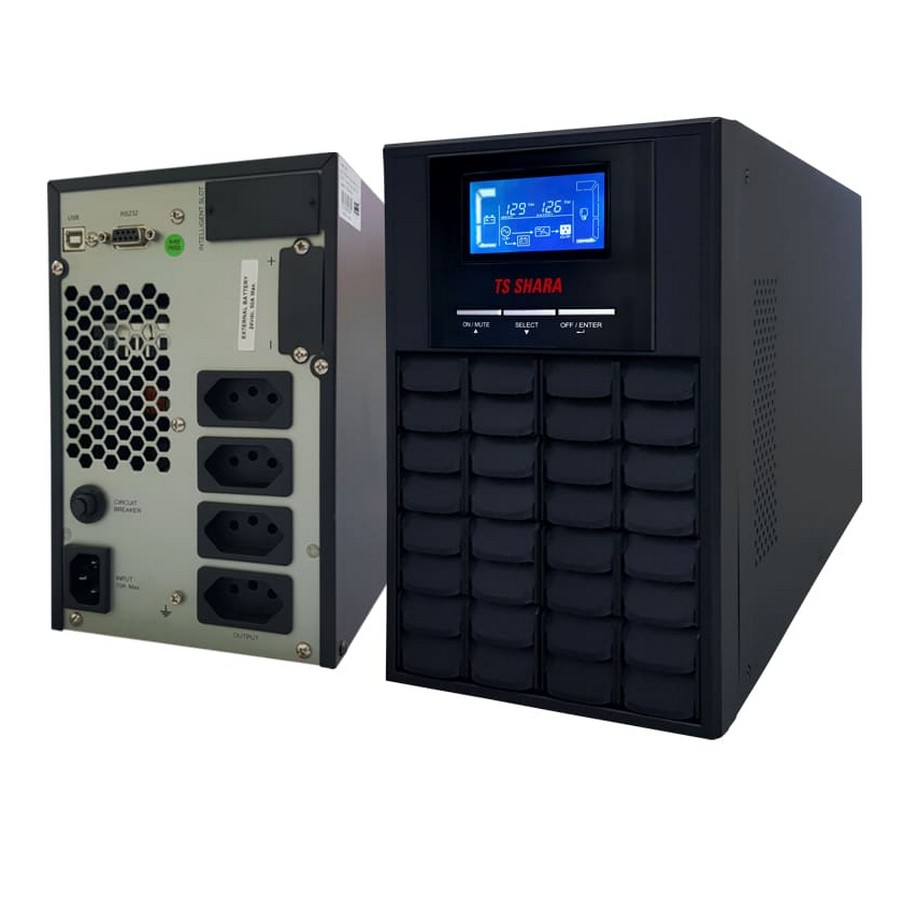 Nobreak Senoidal TS Shara Senno 1KVA Entrada 220V Saída 220V 2 Baterias 6870