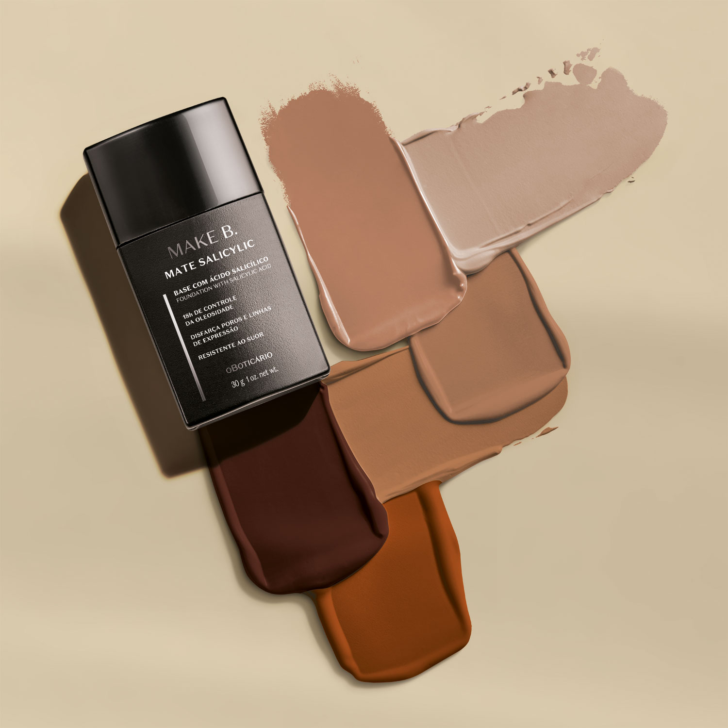 Base Líquida Cor 260 Make B. Mate Salicylic 30g