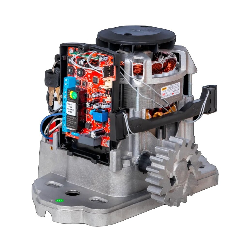 Motor de Portão Automatizador Deslizante GAREN até 600 Kg 220 Volts KDZ SPEED 1/3 - Residencial com 2 Controles - F12553-GCT 220V