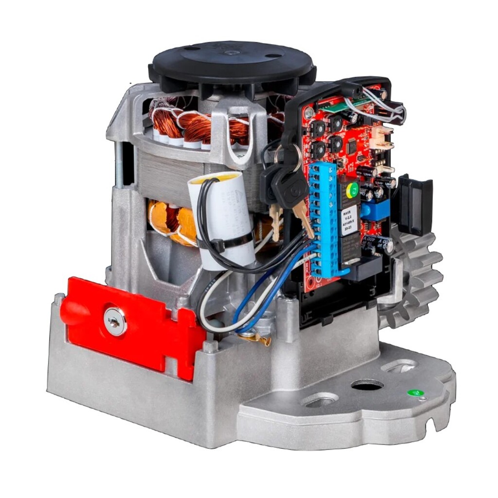 Motor de Portão Automatizador Deslizante GAREN até 600 Kg 220 Volts KDZ SPEED 1/3 - Residencial com 2 Controles - F12553-GCT 220V