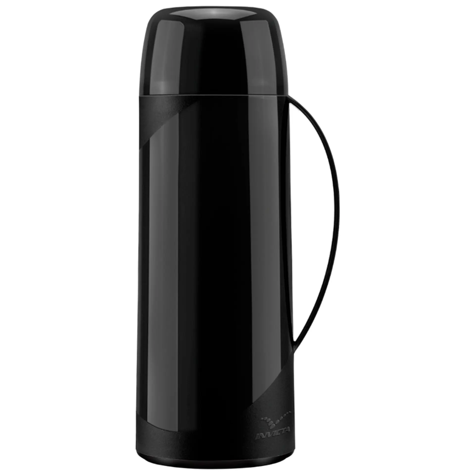 Garrafa Térmica Invicta Firenze 1L Rolha Ampola de Vidro - Preto