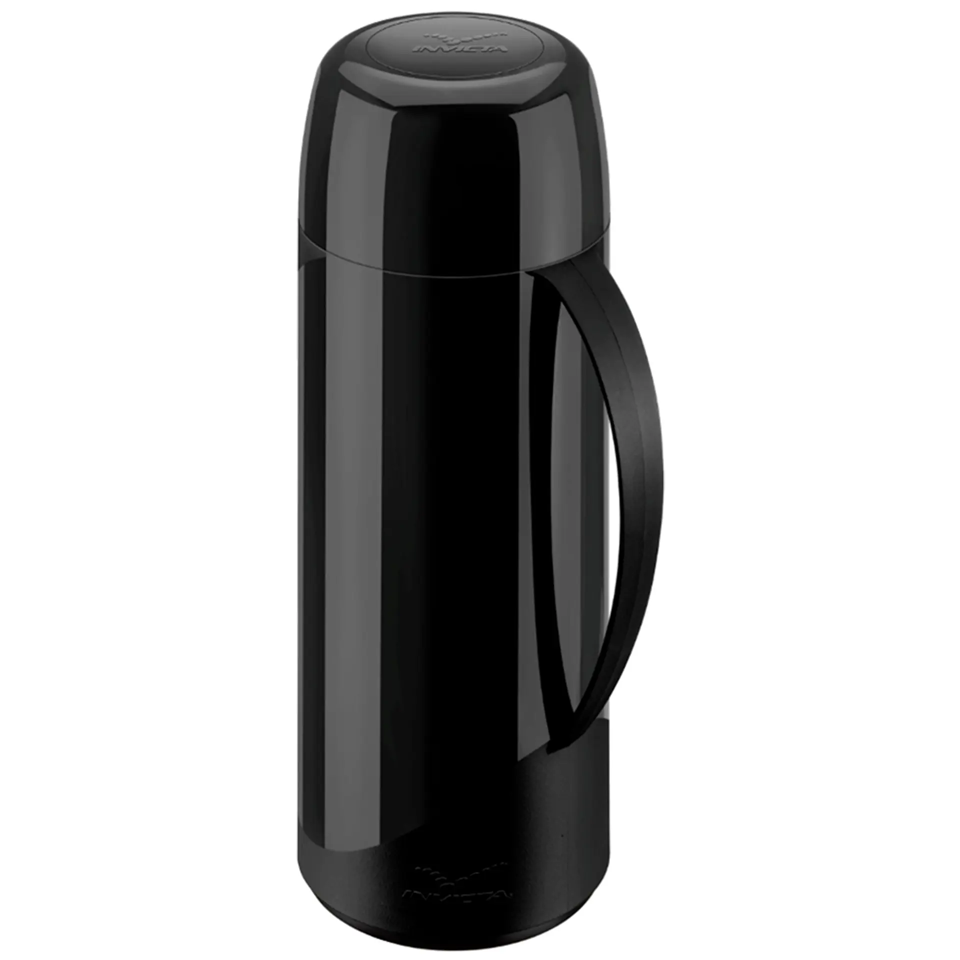 Garrafa Térmica Invicta Firenze 1L Rolha Ampola de Vidro - Preto