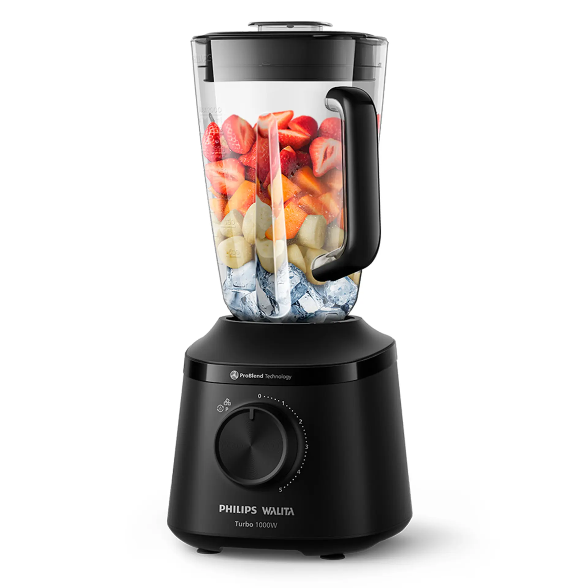 Liquidificador Walita Serie 3000 HR2270 3L 5 Velocidades 1000W - Preto - 110 Volts
