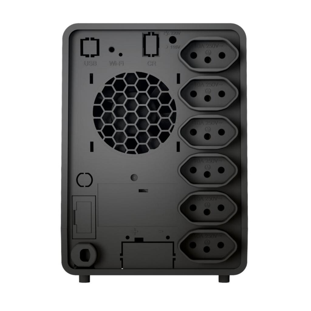 No-Break SMS Tech 1.2 KVA Entrada Bivolt e Saída 115V 2 Baterias - 29304