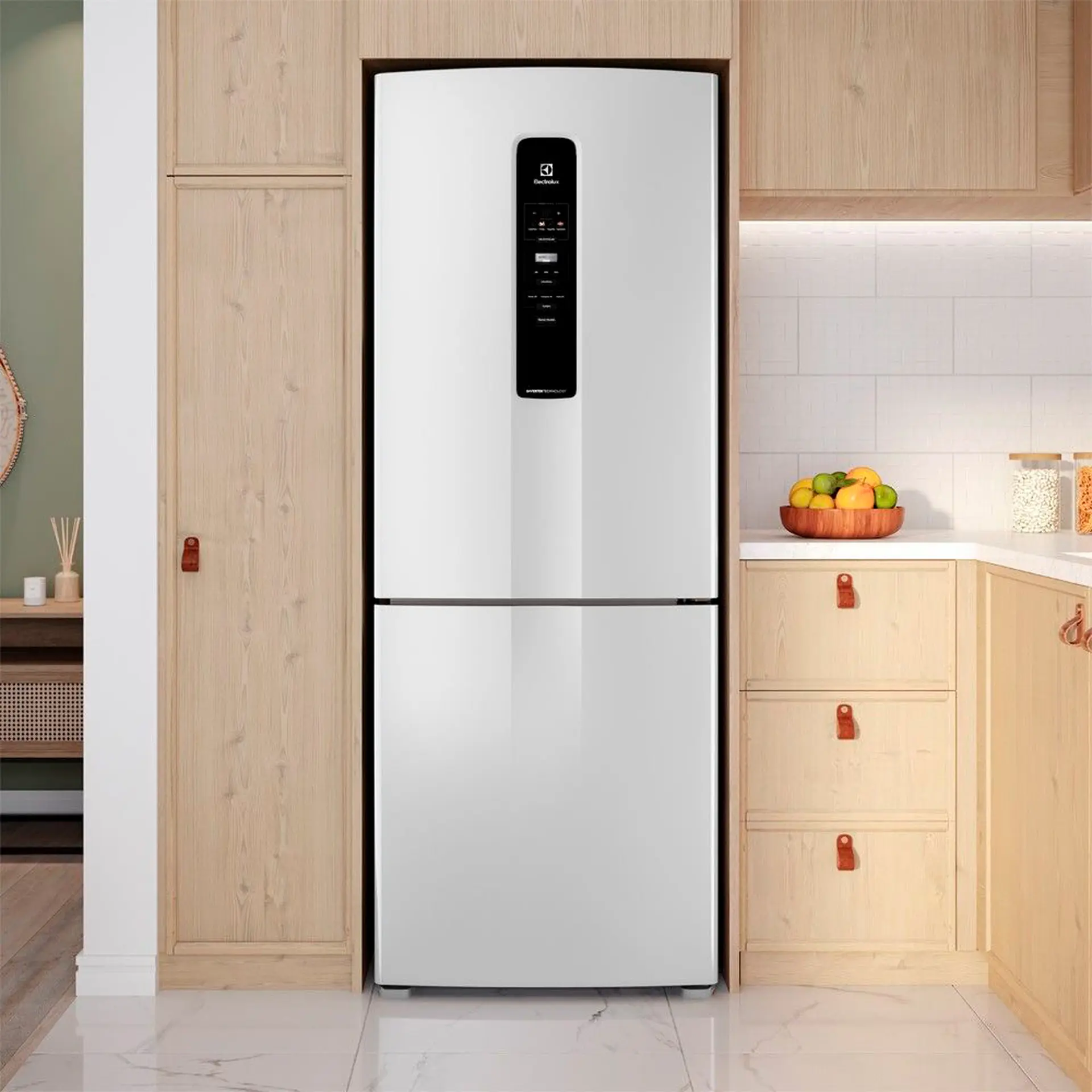 Geladeira Electrolux 490L Frost Free AutoSense Inverter IB7 - Branco - 110 Volts