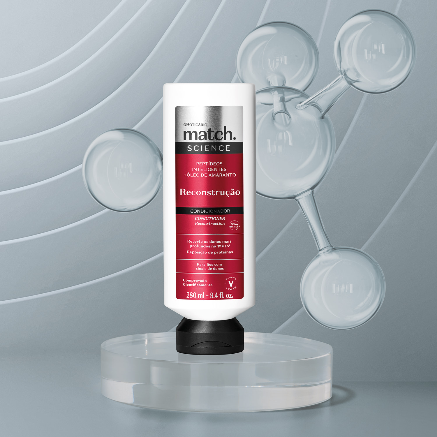 Condicionador Match Science Reconstrução 280ml