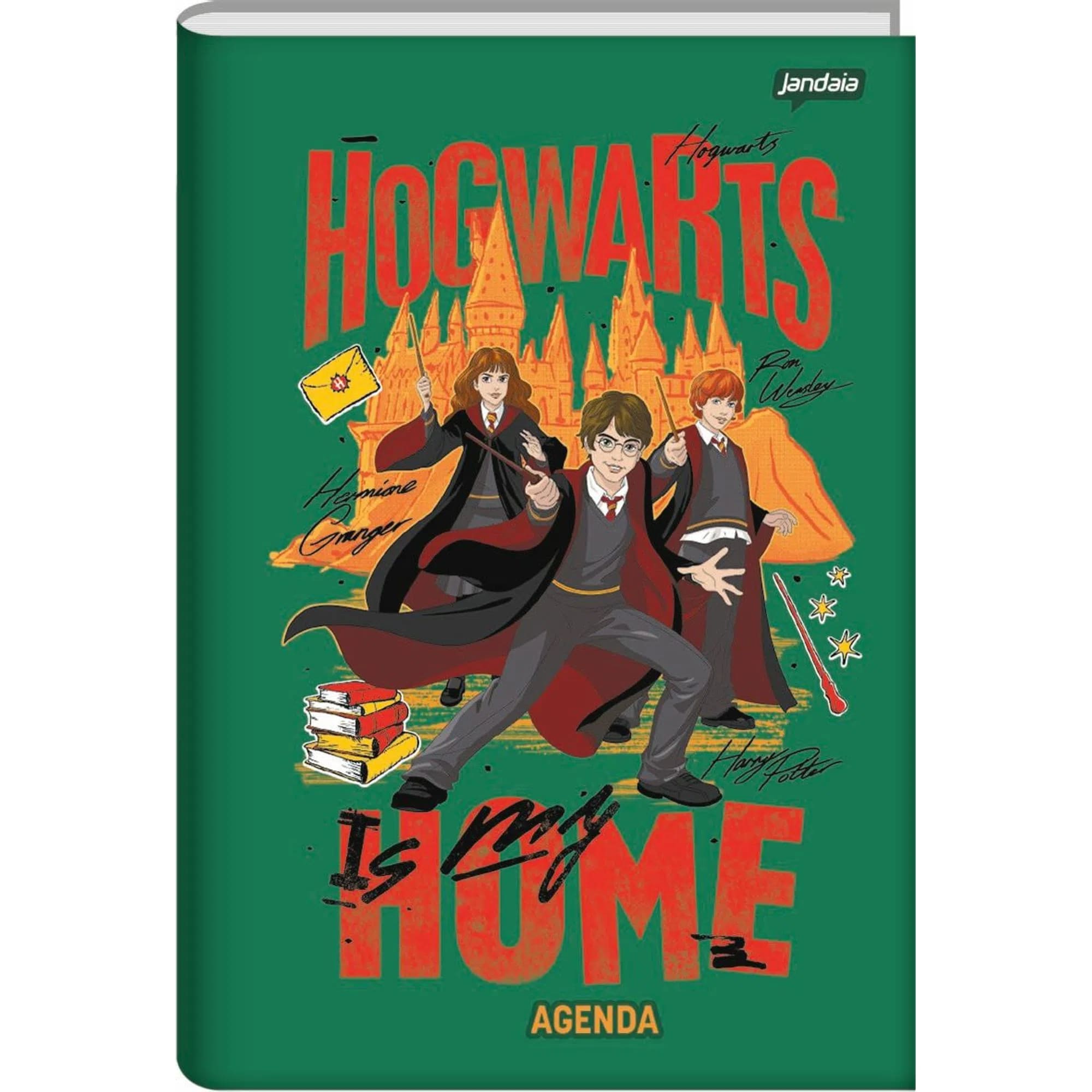 Caderno Brochura Jandaia Capa Dura Harry Potter 96 Folhas Sortido