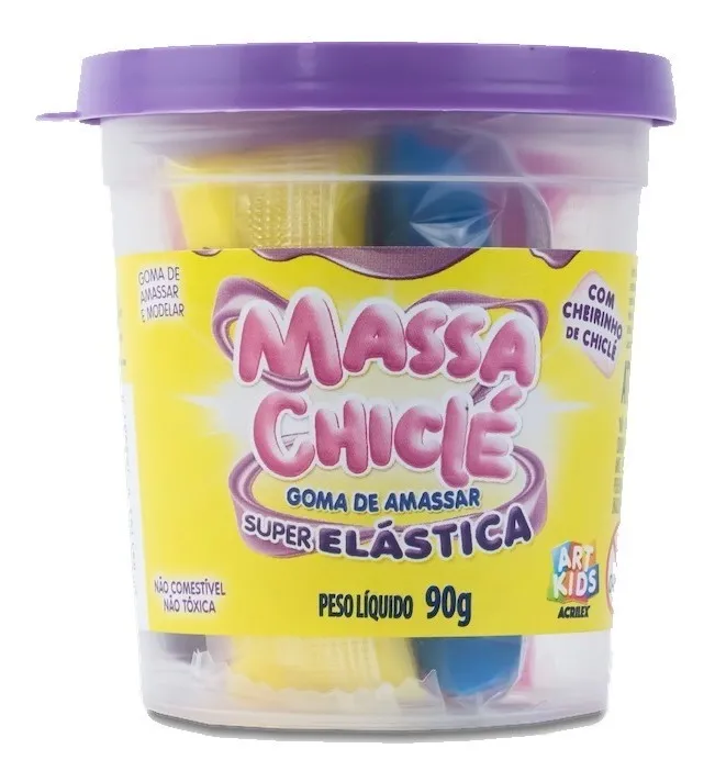 Massinha de Modelar Acrilex Chicle
