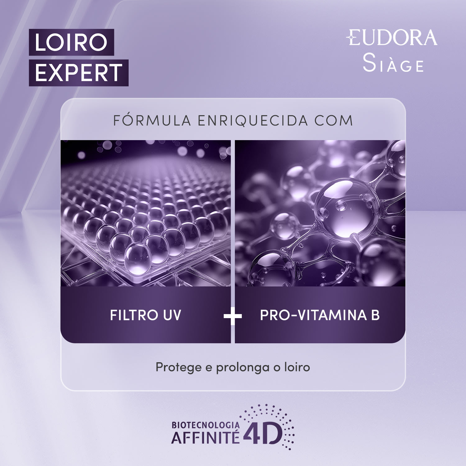 Máscara Capilar Matizadora Siàge Loiro Expert 250g