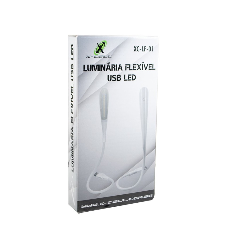 Luminária de Computador USB Led Flexível X-Cell - XC-LF-01