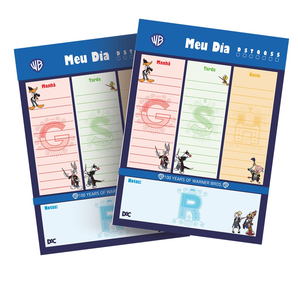 Bloco de Anotações DAC Warner Diário