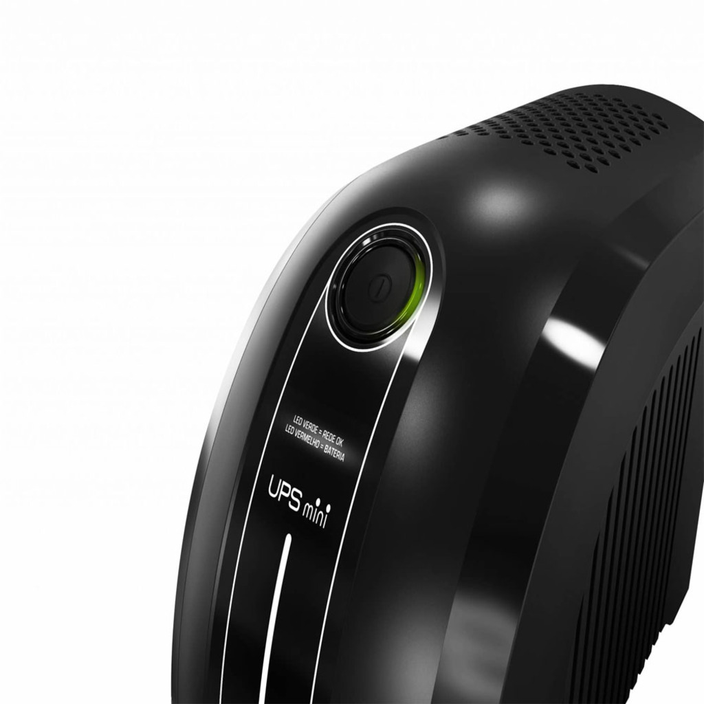 No-Break TS Shara 600VA Entrada 115V Saída 115V 1 Bateria 6 Tomadas - 4004