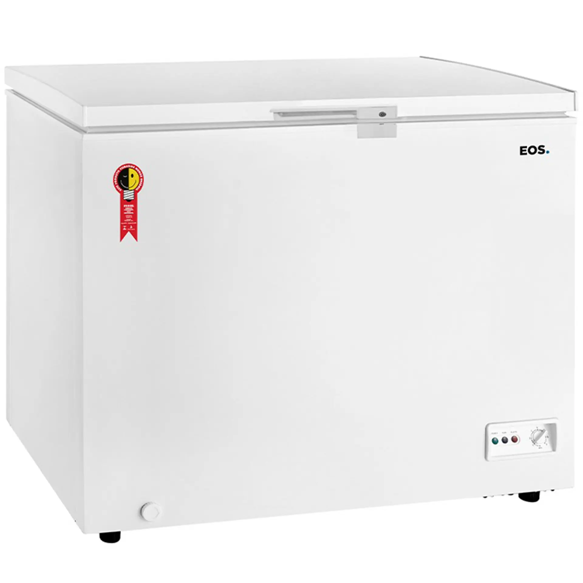 Freezer EOS 192L 1 Porta Horizontal Eco Gelo EFH250X Degelo Manual B15916 - Branco - 110 Volts