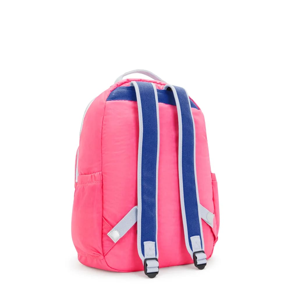 Mochila Kipling Seoul Happy Pink Mix Grande