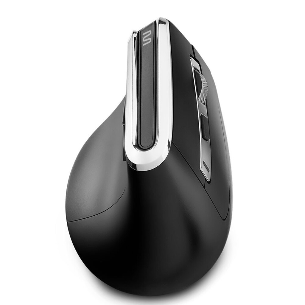Mouse Sem Fio Multi Ergonômico MS900 3200 DPI Preto/Cinza - MO382