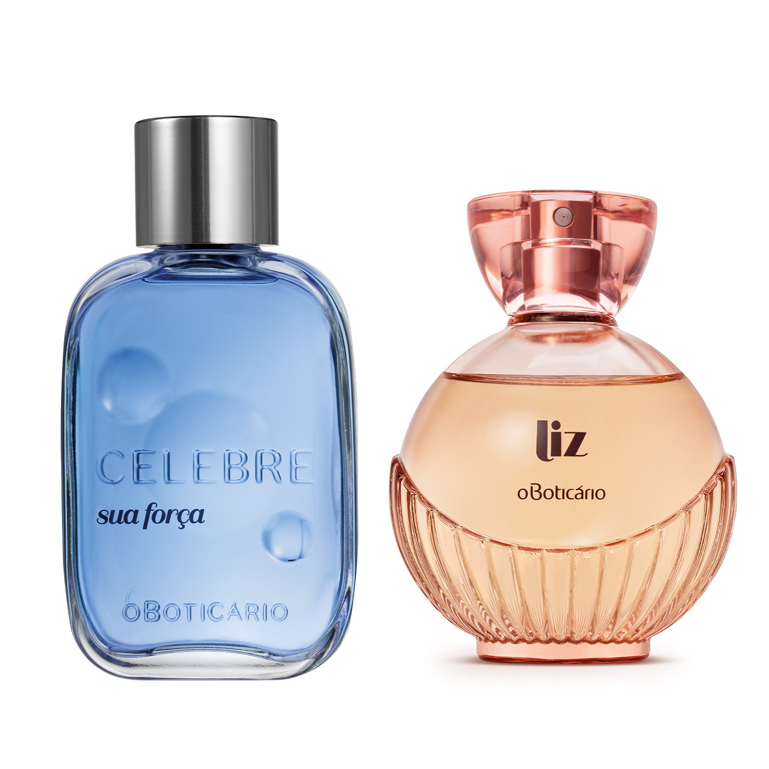 Combo Desodorante Colônia: Celebre Sua Força Masculino 100ml + Liz 100ml