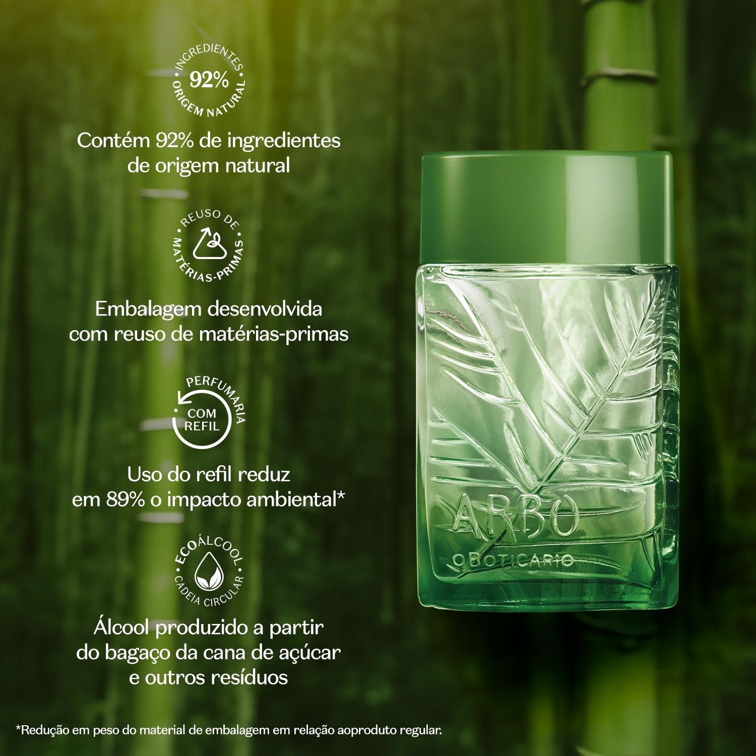 Arbo Puro Desodorante Colônia 100ml