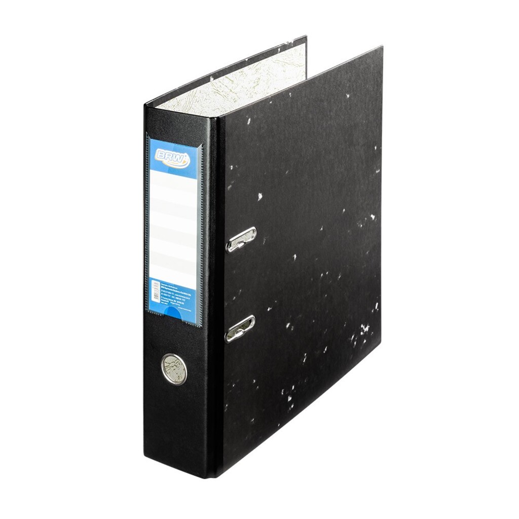 Pasta Registradora A-Z A4 Preto - BRW -  AZ0101