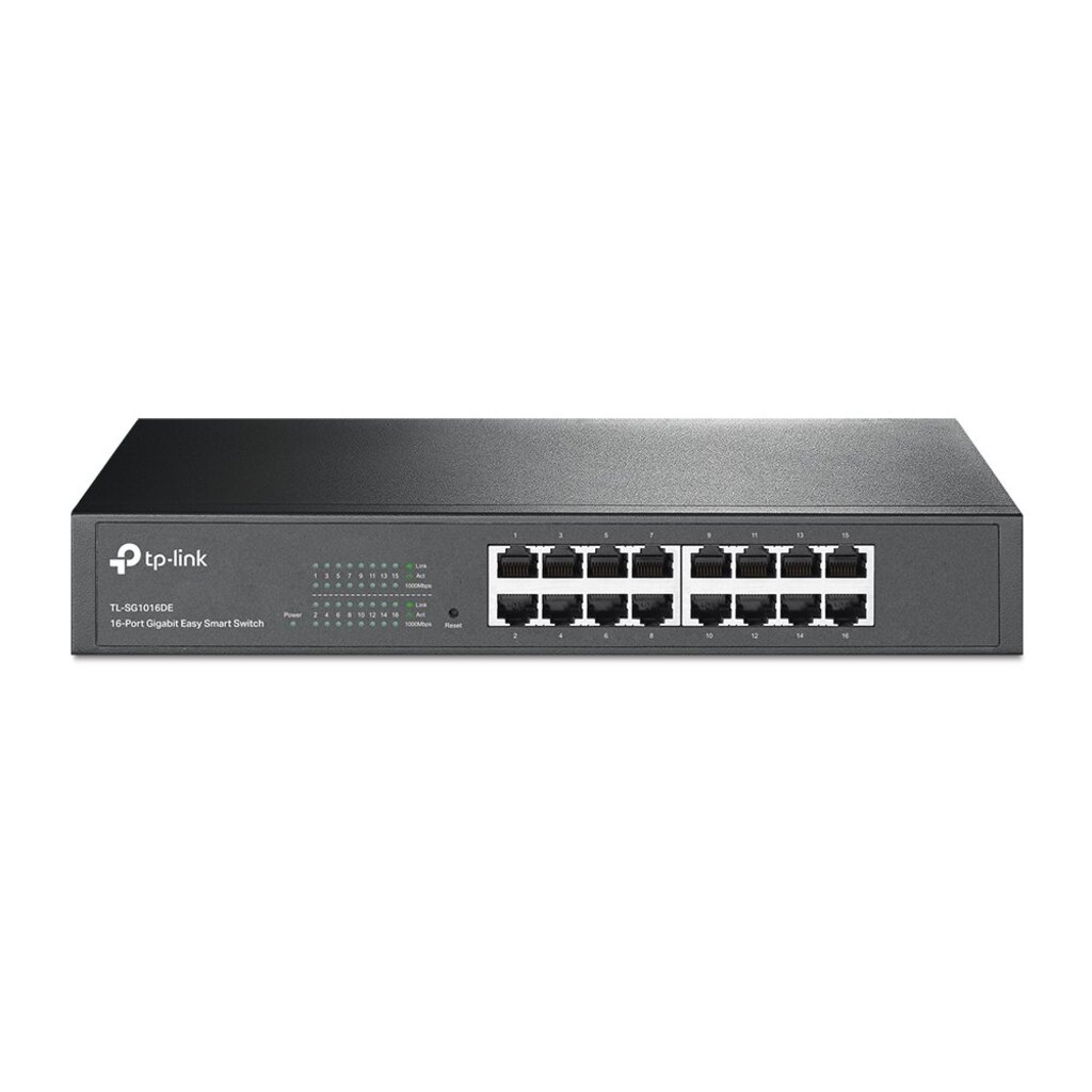 Switch Tp-Link TLSG1016DE 16 Portas 10/100/1000Mbps Easy Smart