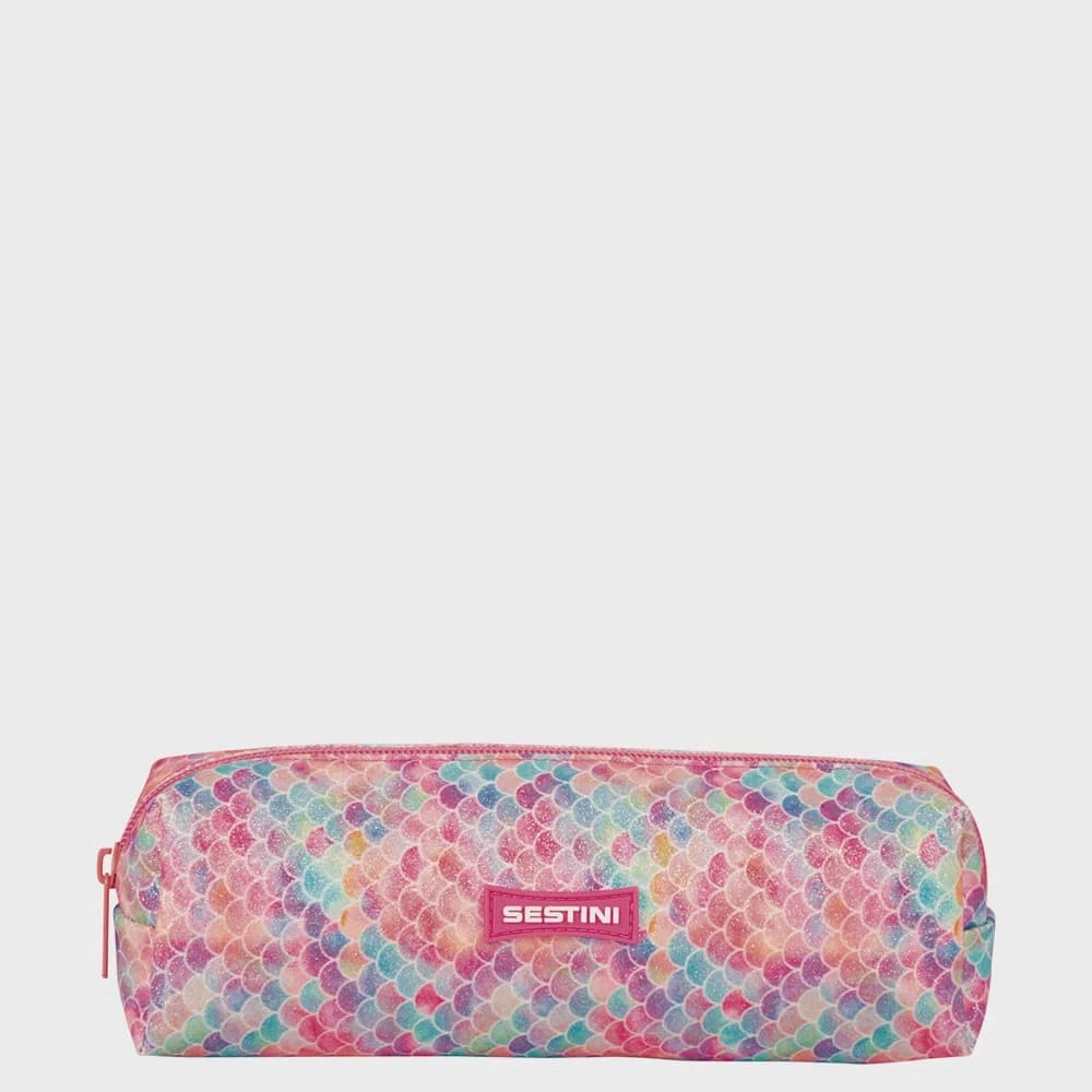 Estojo Escolar Sestini M Plus Sereia Colorido 1 Divisórias