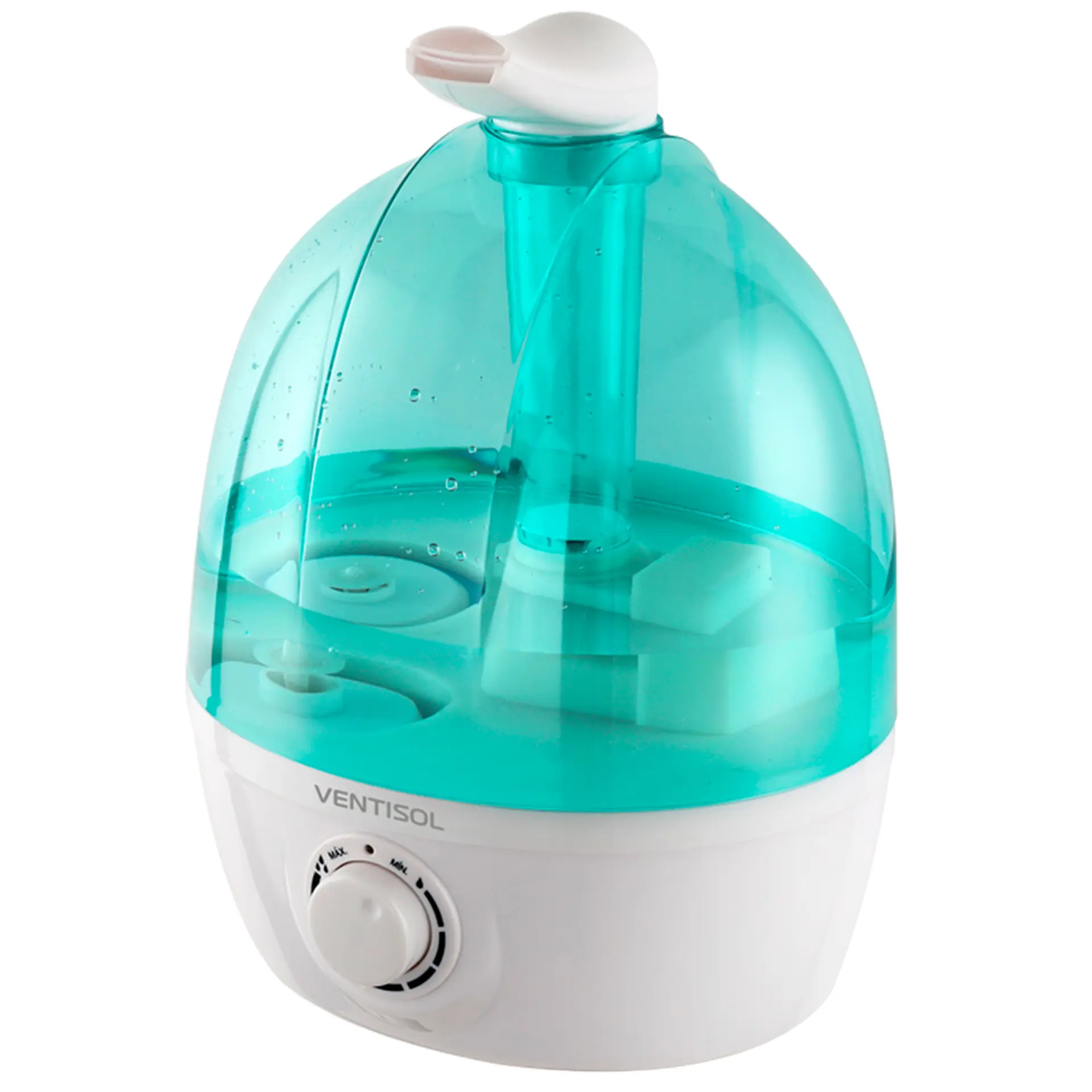 Umidificador de Ar Ventisol Bico Duplo Ultrassônico 3,7L 25W U-04 - Verde/Branco - Bivolt