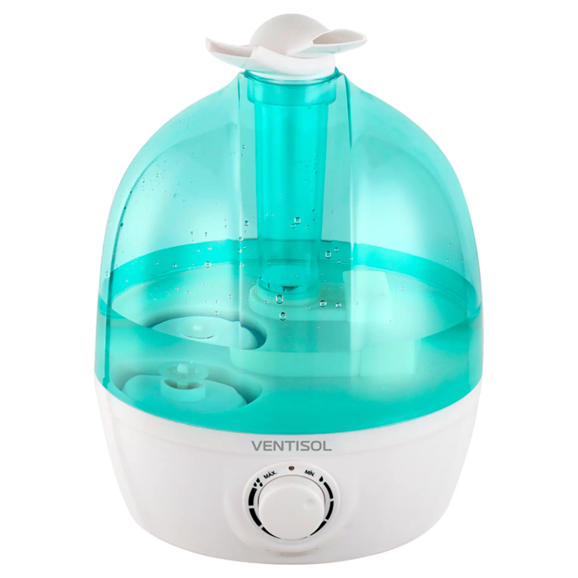 Umidificador de Ar Ventisol Bico Duplo Ultrassônico 3,7L 25W U-04 - Verde/Branco - Bivolt