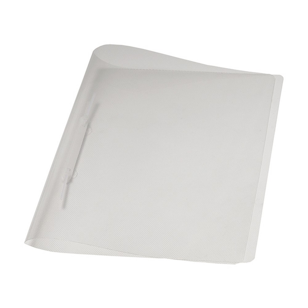 Pasta Grampo Trilho Plástico Delloplast Cristal Dello Unitário 0291H00502