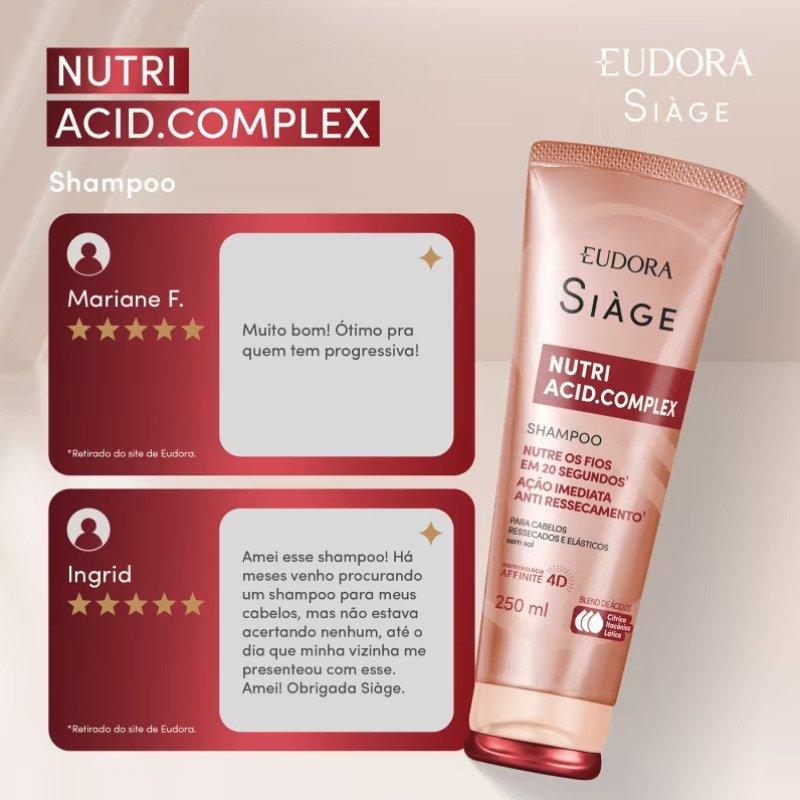 Shampoo Siàge Nutri Acid.Complex 250ml Eudora