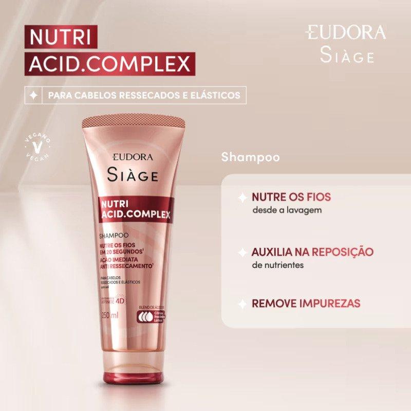 Shampoo Siàge Nutri Acid.Complex 250ml Eudora