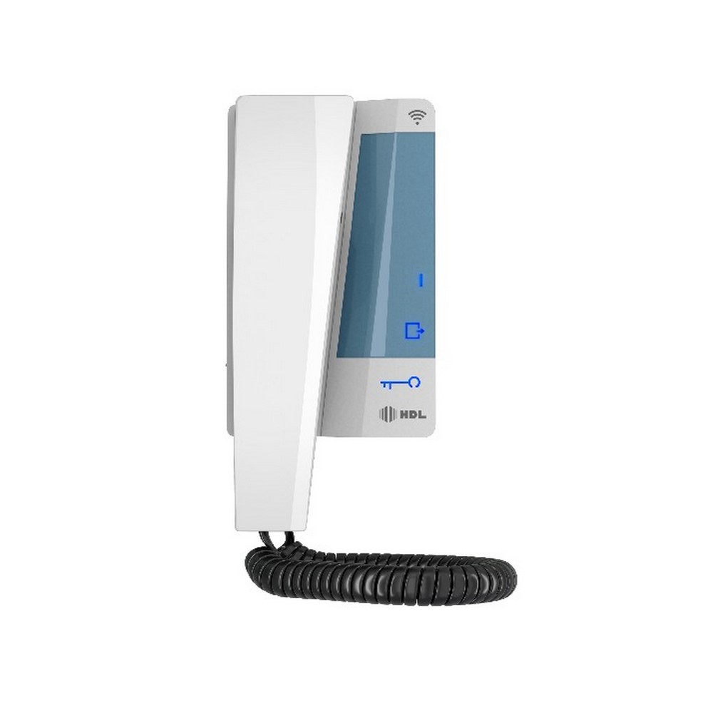 Monofone para Porteiro Eletrônico Wi-Fi HDL Connect Branco 900212003