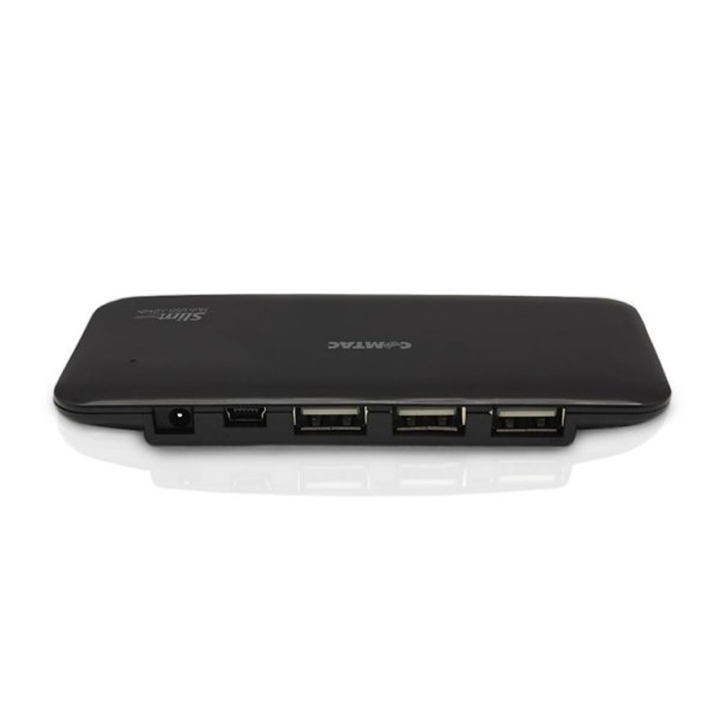 Hub USB 2.0 7 Portas Comtac Slim Preto - 24129249
