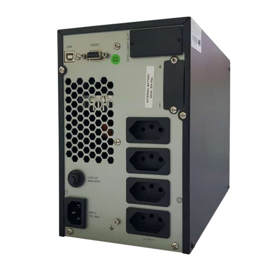 No-Break Senoidal On-Line de Dupla Conversão TS Shara Senno 1.0 KVA Entrada 115v e Saída 115v 2 Baterias - com Conexão para Bateria Externa - 6867