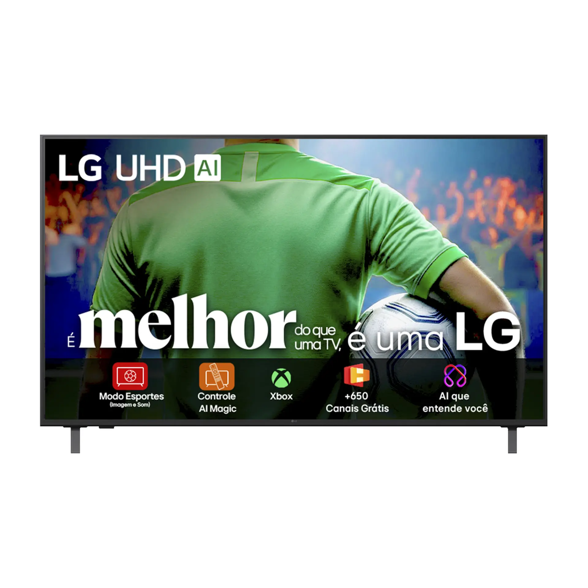 Smart TV LG 50" 4K HD Wi-Fi Comando de Voz Processador α7 AI Ger8 50UA8550PSA