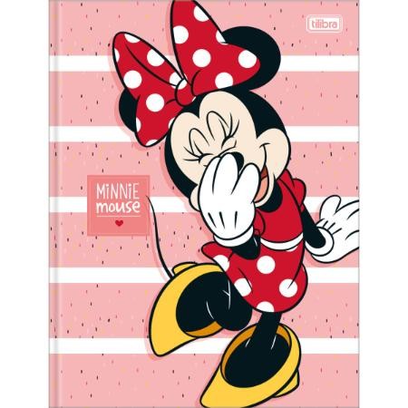 Caderno Brochura Tilibra Minnie Capa Dura 80 Folhas Sortido