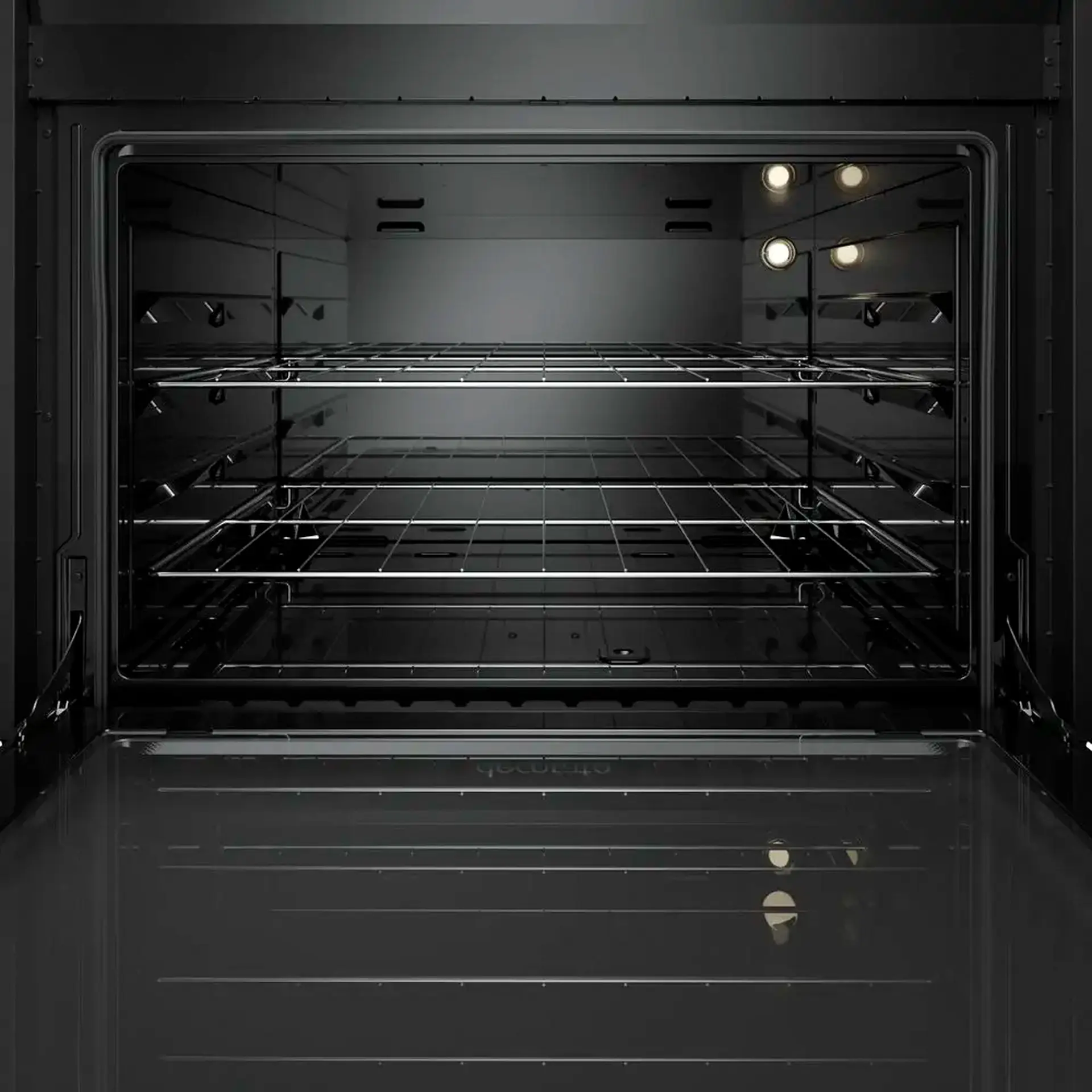 Fogão Mueller Decorato 5 Bocas Automático Tripla Chama Forno 98L - Inox - Bivolt