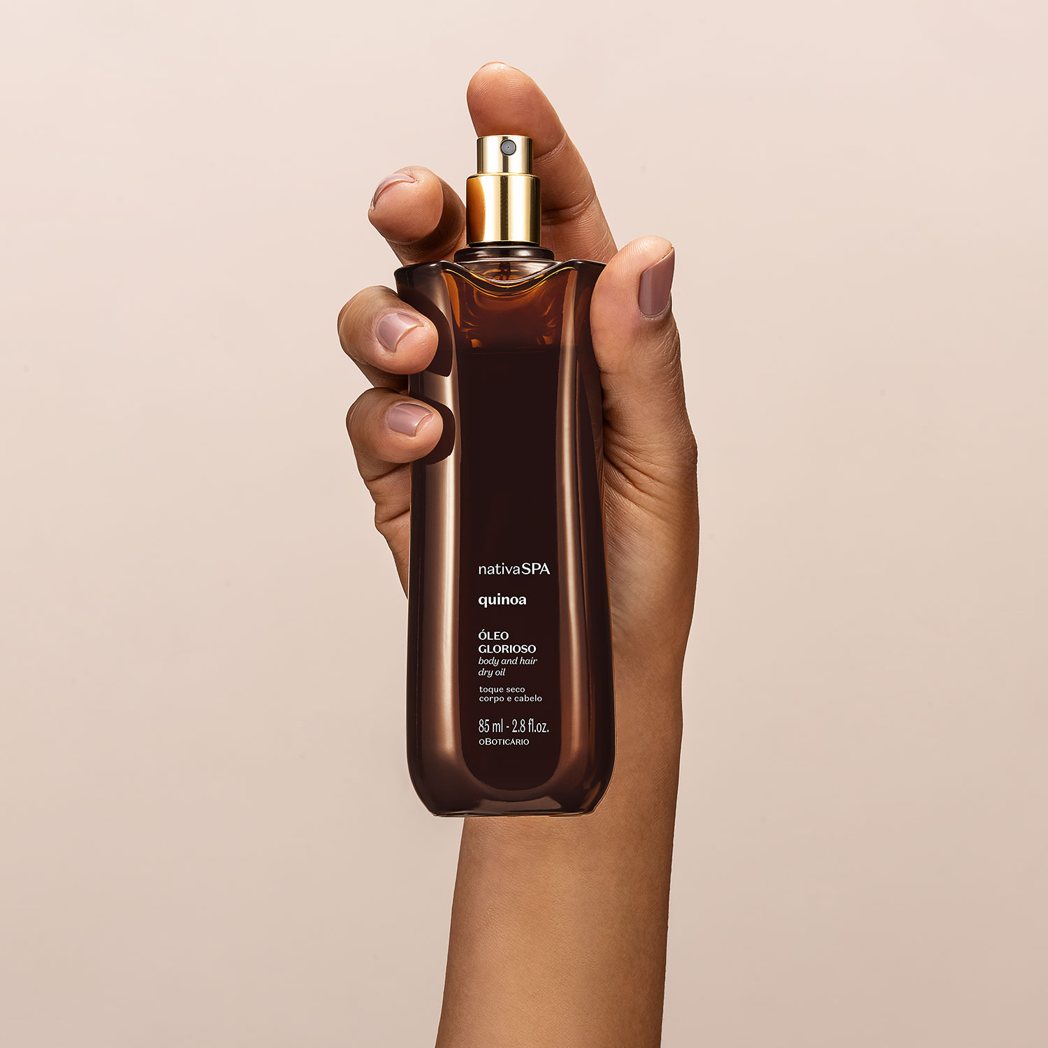 Óleo Multifuncional Glorioso Corpo e Cabelos Nativa SPA Quinoa 85ml