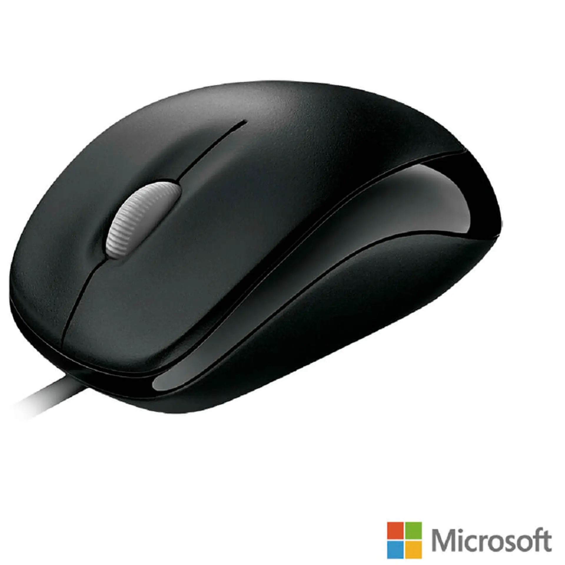 Mouse Microsoft Compact U81-00010 Com Fio USB - Preto