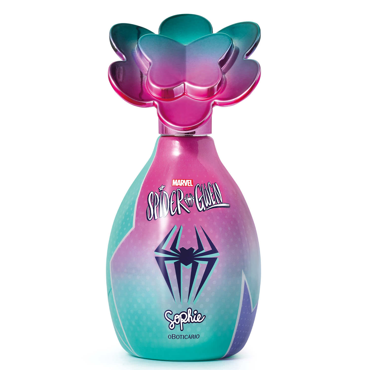 Combo Presente Dia das Crianças Sophie Spider-Gwen: Colônia Infantil 100ml + Nécessarie + Caixa de Presente