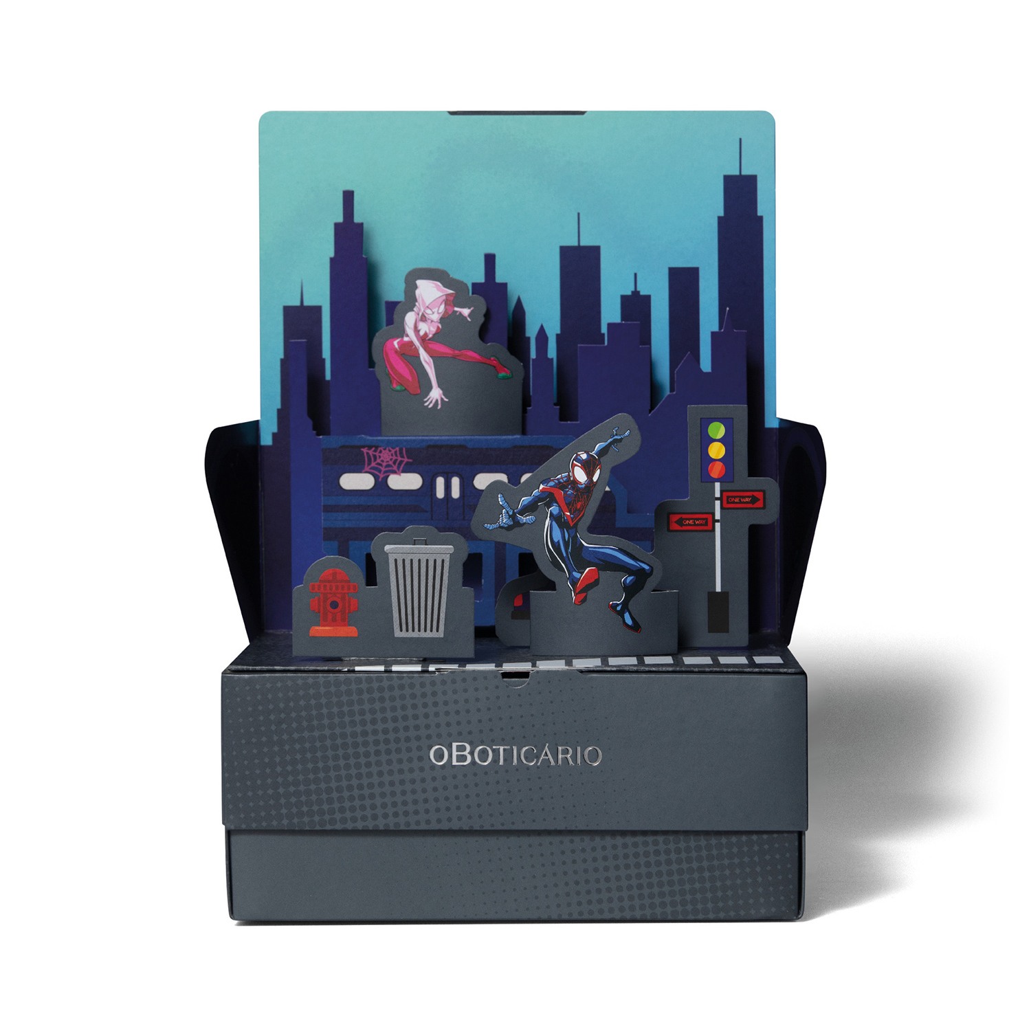Combo Presente Dia das Crianças Sophie Spider-Gwen: Colônia Infantil 100ml + Nécessarie + Caixa de Presente
