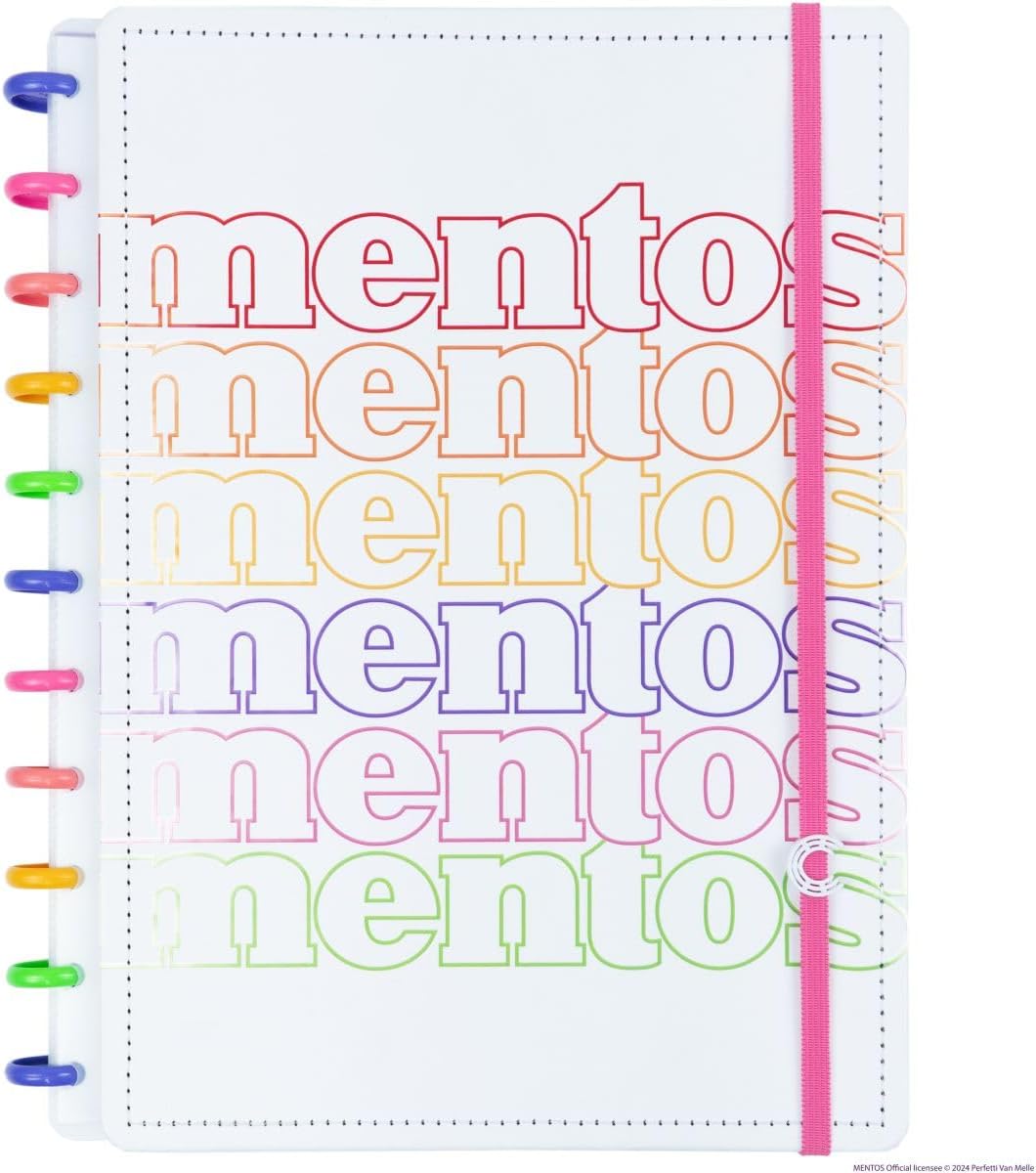 Caderno Inteligente Mentos 60 Folhas com Pauta e 20 Folhas Lisas